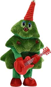 Muñeca Cantante Eléctrica para Decoración Navideña