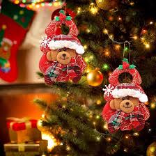 Adorno Navideño Colgante de Peluche