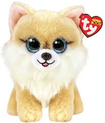 Corgi Peluche Honeycomb - Ty Beanie Boo 15 cm