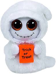 Fantasmín: Peluche de Halloween Beanie Boo' S de 15 cm