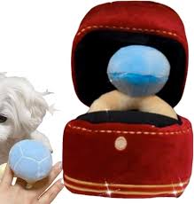 Juguete de Peluche con Anillo Diamante para Perros Zceplem
