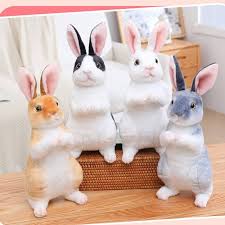 Conejo de Pascua de Peluche BYNYXI - 30 cm