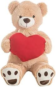 Oso Amoroso de Peluche Beige - Creaciones Llopis
