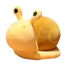 Caracoles Kawaii de Peluche