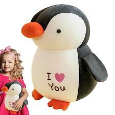 Pingüino de Peluche: ¡Te Amo!