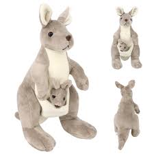Canguro Peluche Madre e Hijo - 28cm