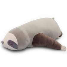 Peluche Perezoso Suave: Almohada y Juguete