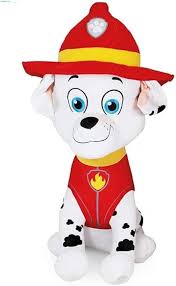 Peluche XXL Patrulla Canina - Marshall Bomberos 60 cm