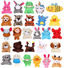 Vamei 27 Piezas: Llavero Mini Animales de Peluche