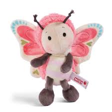 Mariposa Suave NICI - Peluche Encantador de 25 cm