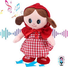 Muñeca Cantante Interactiva Hopearl: Tu Amiga de Peluche que Repite