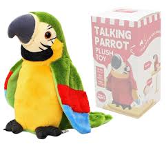 Loro Parlante de Peluche - Tu Mascota Repetidora