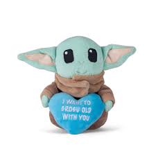 Juguete de Peluche Baby Yoda para Perros - Squeaker de 6”