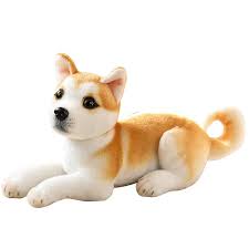 Peluche de Perro Realista y Suave