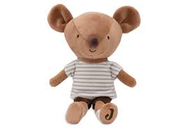 Ratón de Peluche Jackie - Marrón (32 cm)