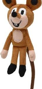 Peluche Topo y Ratón 14 cm - Marrón