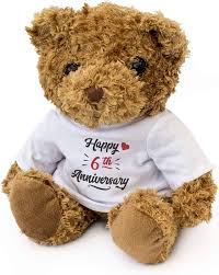 Oso de Peluche: Feliz 6º Aniversario