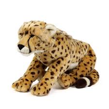 Guepardo Grande de Peluche Living Nature - 45 cm