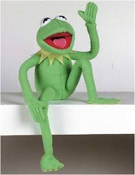 Peluche Kermit de Los Muppets - 35 cm
