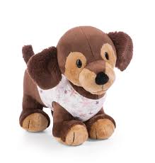 Perro Salchicha Skida Sostenible 38cm - Marrón