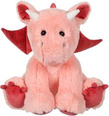 Dragón Floppy Rosa 30 cm - Peluche Infantil GIPSY TOYS