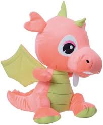Peluchito Baby Dragón Rosa - 20cm de Grupo Moya