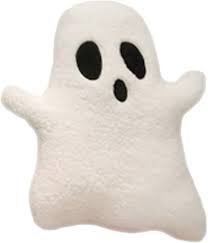 Almohada Fantasmal: Juguete de Peluche para Halloween