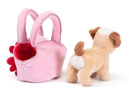 Trudi Cachorro: Peluche en Bolso de Moda