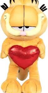 Garfield Peluche Corazón 36 cm - Juega y Abraza