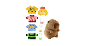 Peluche Capibara: Viste y Accesoriza tu Amigo