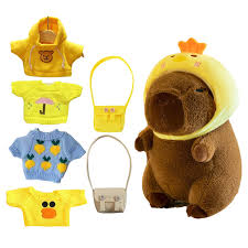 Peluche de Capibara: Personaliza y Viste a Tu Compañero