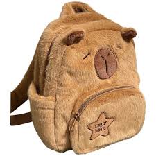 Mochila de Peluche Capybara