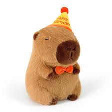 Cómoda Kawaii: Cojín de Peluche Capybara