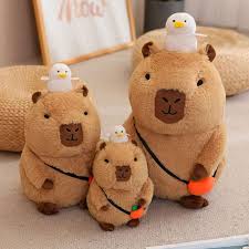 Colección de Peluches Capibaras de Théo Piveteau