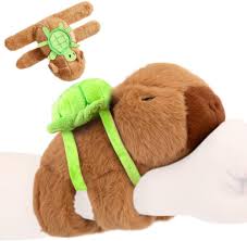 Pulseras Slap y Peluches de Capibara IXYHKB