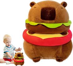 Peluche de Hamburguesa Capibara