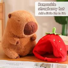 Capibara de Peluche 22cm - DGUSO Fresa
