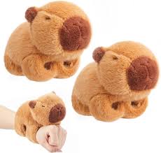 Simgoing - Pulseras de Peluche Capybara Huggers