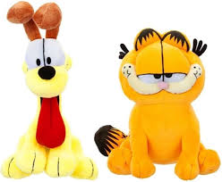 Peluche Súper Suave Garfield y Odie - 25cm