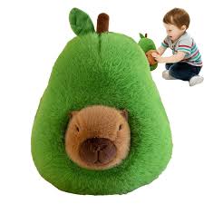 Capibara de Aguacate: Juguete de Felpa Abrazable