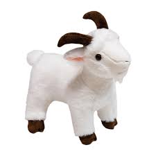 Almohada de Peluche Cabra - Juguete Decorativo Lindo de 11