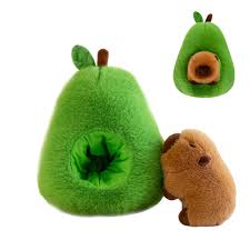 Capibara de Peluche 2 en 1: Aguacate Divertido de 35CM