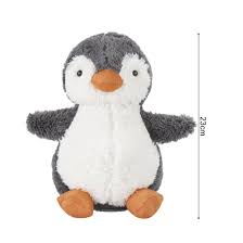 Peluche Bebé Pingüino Wishstar de 23 cm