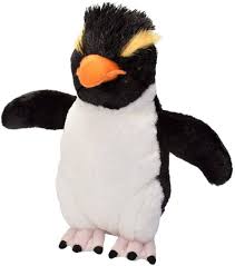 Peluche Pingüino Cuddlekins con Penacho Amarillo