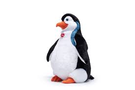 Trudi Pingüino XXL de Peluche - Cumpleaños Acuático