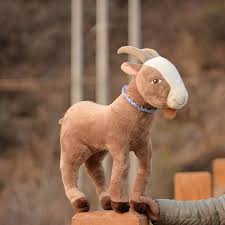 Cabra Macho de Peluche - Decoración Simulada