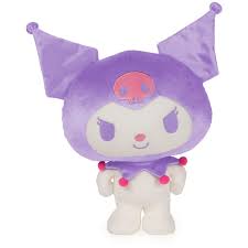 Peluche Premium Hello Kitty Kuromi - 9.5" Púrpura/Blanco