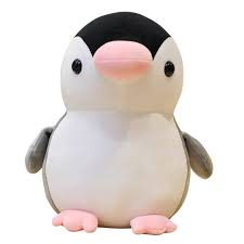 Peluche de Pingüino 35 cm - Cojín Decorativo Infantil