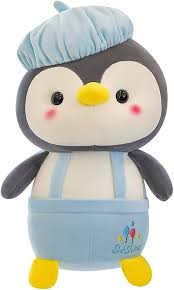 Peluche de Pingüino Esponjoso de 35 cm