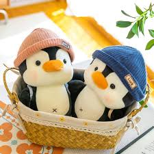 Pingüino de Peluche Uposao - 35 cm